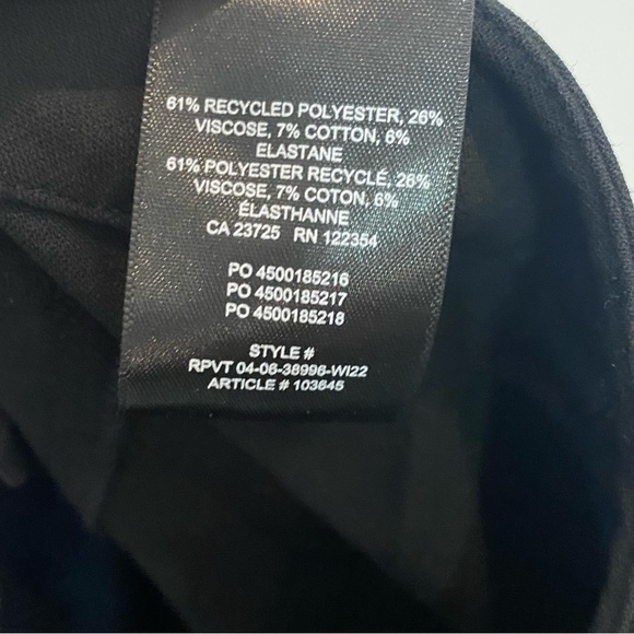 NWT Wilfred Aritzia high waist straight leg pants - Picture 8 of 9